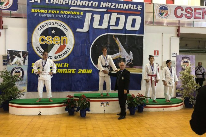 Campionato nazionale judo csen 2018