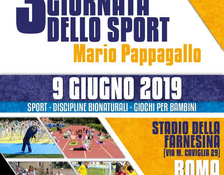 3^ Giornata dello Sport Mario Pappagallo